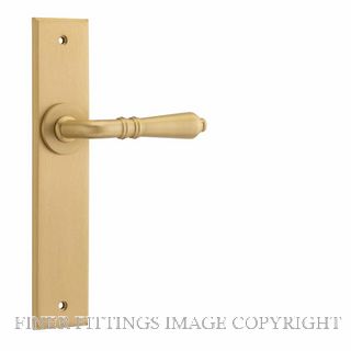 IVER 15780 SARLAT CHAMFERED PASSAGE FURNITURE BRUSHED BRASS