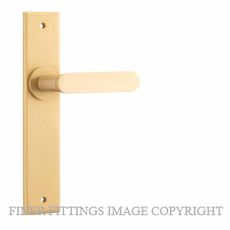 IVER 15284 BRONTE CHAMFERED PLATE BRUSHED BRASS