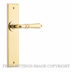 IVER 10280 SARLAT CHAMFERED PLATE POLISHED BRASS