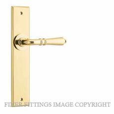 IVER 16214 SARLAT CHAMFERED PLATE BRUSHED GOLD PVD