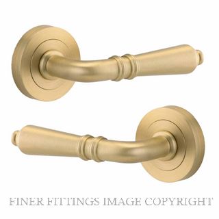 IVER 16260 SARLAT ROUND ROSE FURNITURE BRUSHED GOLD PVD