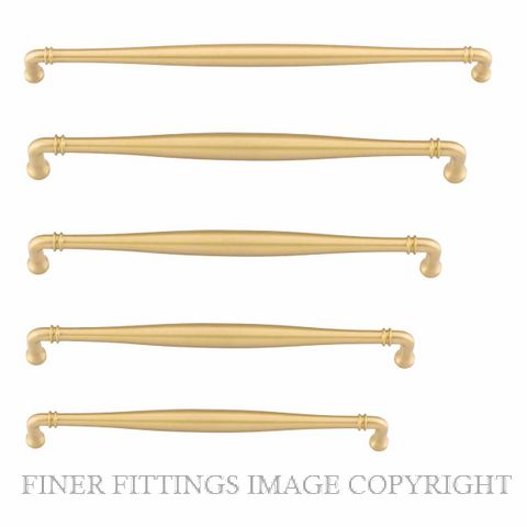 IVER SARLAT 17104 - 17108 CABINET HANDLES BRUSHED GOLD PVD