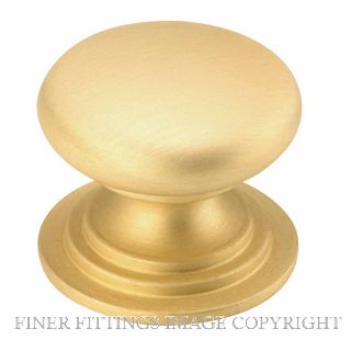 IVER 17117 SARLAT CUPBOARD KNOB 32MM BRUSHED GOLD PVD