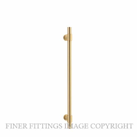 IVER 17147- 17148 HELSINKI PULL HANDLES BRUSHED GOLD PVD