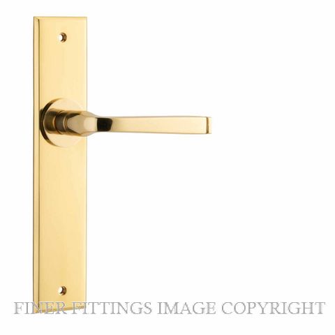 IVER 10288 ANNECY CHAMFERED PLATE POLISHED BRASS