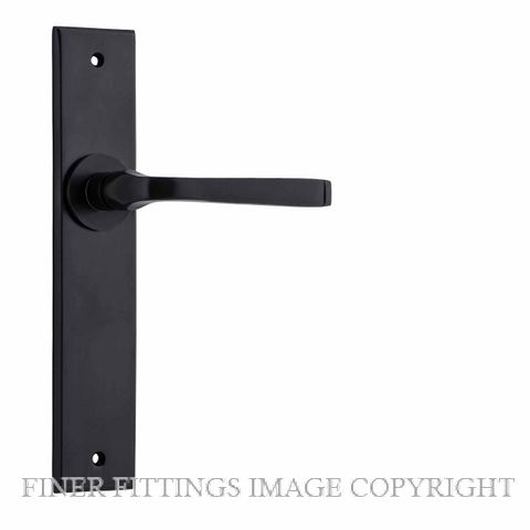 IVER 12788 ANNECY CHAMFERED PLATE BRUSHED MATT BLACK