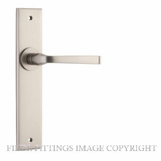 IVER 14788 ANNECY CHAMFERED PASSAGE FURNITURE SATIN NICKEL