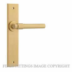 IVER 15404 HELSINKI CHAMFERED PLATE BRUSHED BRASS