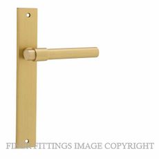 IVER 16396 HELSINKI RECTANGULAR PLATE BRUSHED GOLD PVD