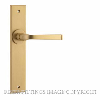 IVER 15288 ANNECY CHAMFERED PASSAGE FURNITURE BRUSHED BRASS