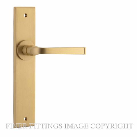 IVER 15288 ANNECY CHAMFERED PLATE BRUSHED BRASS