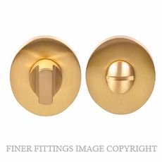 GROEL BRSR8PT PRIVACY TURN SET SATIN BRASS