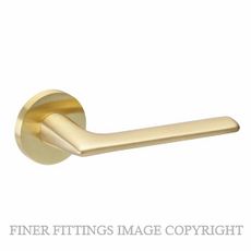 GROEL BRS814R8 BACI HANDLE SET SATIN BRASS