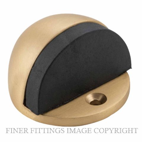 TRADCO 4507 FLOOR MOUNT DOOR STOP SATIN BRASS