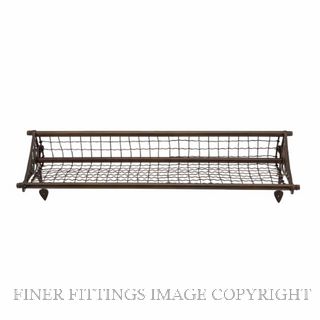 TRADCO 4841 LUGGAGE RACK NSWR 725MMx240MM ANTIQUE BRASS