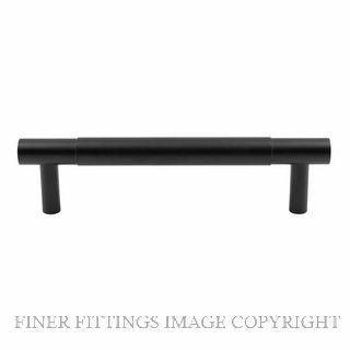 WINDSOR 6502-BLK PLANAR CABINET HANDLE 160MM MATT BLACK