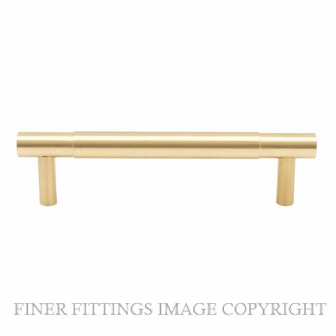 WINDSOR 6502 - 6504 MSB PLANAR CABINET HANDLES MATT SATIN BRASS