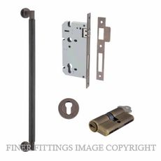 IVER 0471 - 9431 BRUNSWICK PULL HANDLE LOCK KITS SIGNATURE BRASS