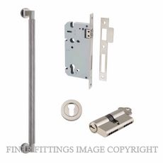 IVER 0479 - 9439 BRUNSWICK PULL HANDLE LOCK KITS SATIN NICKEL