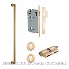IVER 0480 - 9440 BERLIN PULL HANDLE LOCK KITS POLISHED BRASS