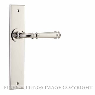 IVER 14286 VERONA CHAMFERED PASSAGE FURNITURE POLISHED NICKEL