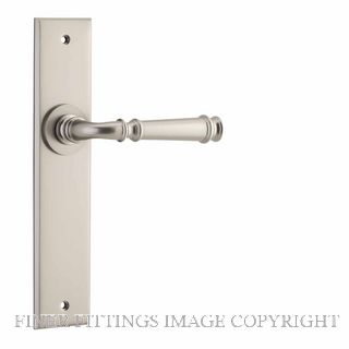 IVER 14786 VERONA CHAMFERED PASSAGE FURNITURE SATIN NICKEL