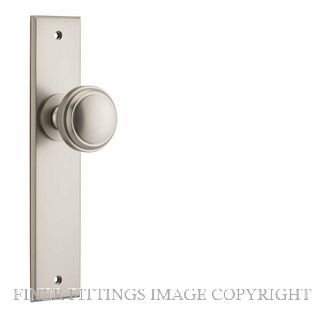 IVER 14831 PADDINGTON CHAMFERED PASSAGE FURNITURE SATIN NICKEL