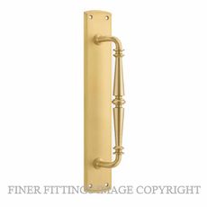 IVER 17100 SARLAT PULL HANDLE 380MM BRUSHED GOLD PVD