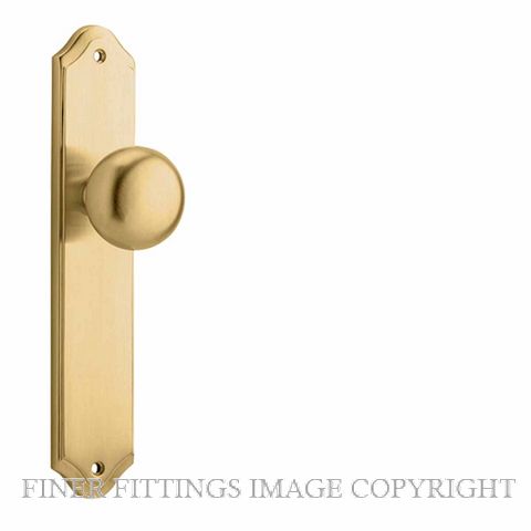 IVER 15328 CAMBRIDGE SHOULDERED PLATE BRUSHED BRASS