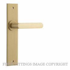 IVER 15368 OSAKA CHAMFERED PLATE BRUSHED BRASS