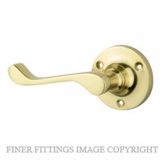SUPERIOR 3009 LEVER LATCH (FORGED VIRGIN BRASS) PB 62MM