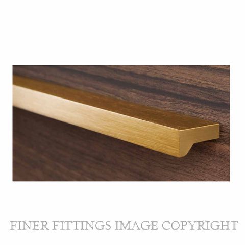 KATALOG VF0077 ANGLE CABINET HANDLES BRUSHED BRASS