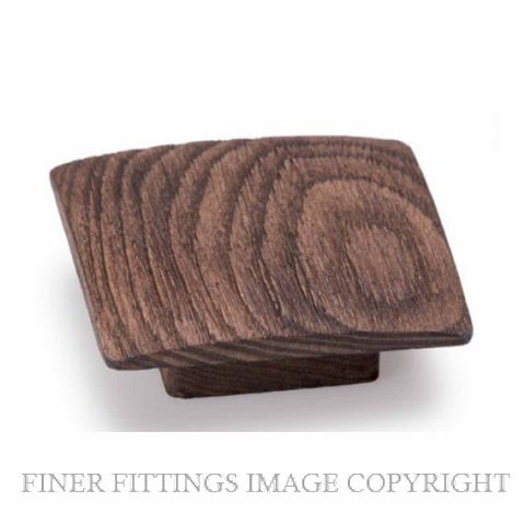 KATALOG VF0167016W08 BALTO WOOD SQUARE KNOB BROWN