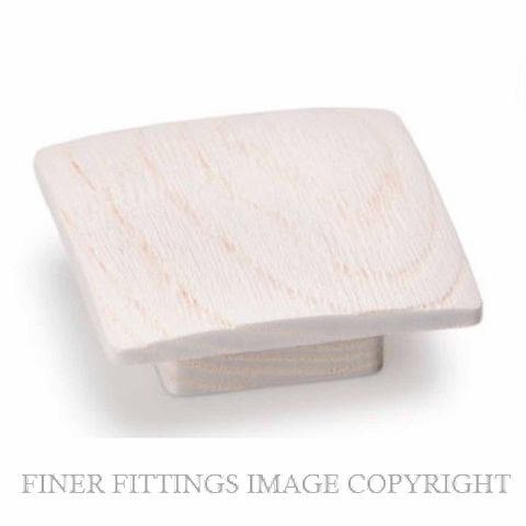 KATALOG VF0167016W02 BALTO WOOD SQUARE KNOB WHITE