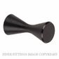 KATALOG VF0497 DIABOLO CABINET KNOB BLACK