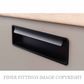 KATALOG VF0542 FOLD CABINET HANDLE BLACK