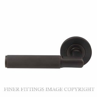 WINDSOR 8491D DRB NIDO LUMINA LINEAR KNURL DUMMY LEVER DARK ROMAN BRASS