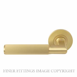 WINDSOR 8491D MSB NIDO LUMINA LINEAR KNURL DUMMY LEVER MATT SATIN BRASS