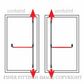 ISEO IDBD413.34 PANIC BOLT DOUBLE DOOR KIT