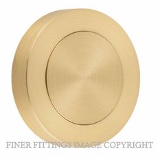 IVER 17127 ROUND BLANK ROSE BRUSHED GOLD PVD