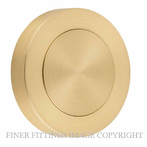 IVER 17127 ROUND BLANK ROSE BRUSHED GOLD PVD