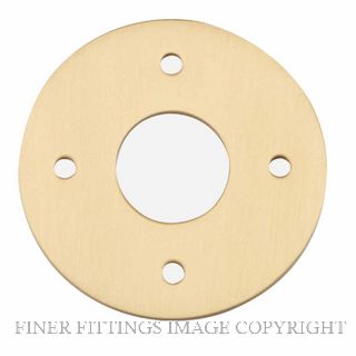 IVER 17125 ADAPTOR PLATE BRUSHED GOLD PVD