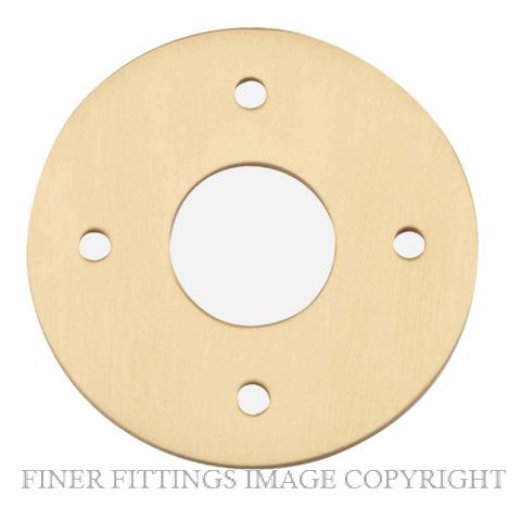 IVER 17125 ADAPTOR PLATE BRUSHED GOLD PVD
