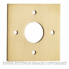 IVER 17126 ADAPTOR PLATE BRUSHED GOLD PVD