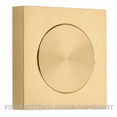 IVER 17128 SQUARE BLANK ROSE BRUSHED GOLD PVD