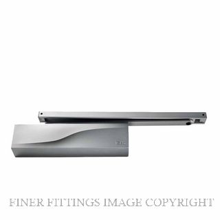 ISEO IS315 377150033 SLIDE RAIL DOOR CLOSER SILVER