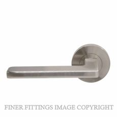WINDSOR GALAXY VECTOR BN LEVER ON ROSE HANDLES BRUSHED NICKEL