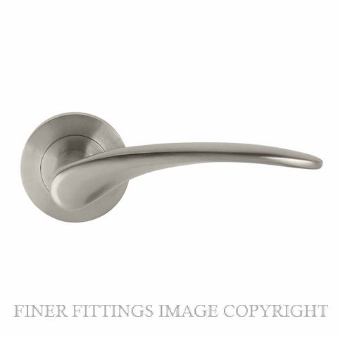 WINDSOR ASTRON APOLLO BN LEVER ON ROSE BRUSHED NICKEL
