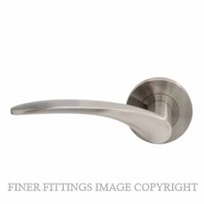 WINDSOR GALAXY APOLLO BN LEVER ON ROSE HANDLES BRUSHED NICKEL