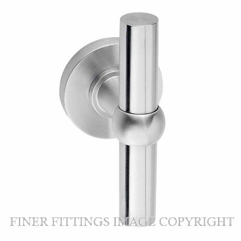 JNF IN.00.226.F FIXED DOOR KNOB TRAIN SATIN STAINLESS